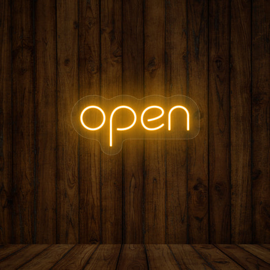 CRAZY NEON Open LED Neon Sign Single Color