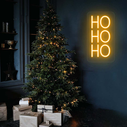 Ho Ho Ho Christmas Neon Sign