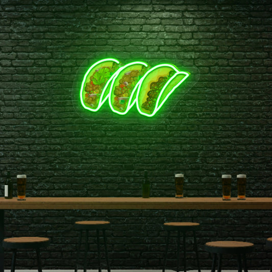Tacos Neon Artwork Sign