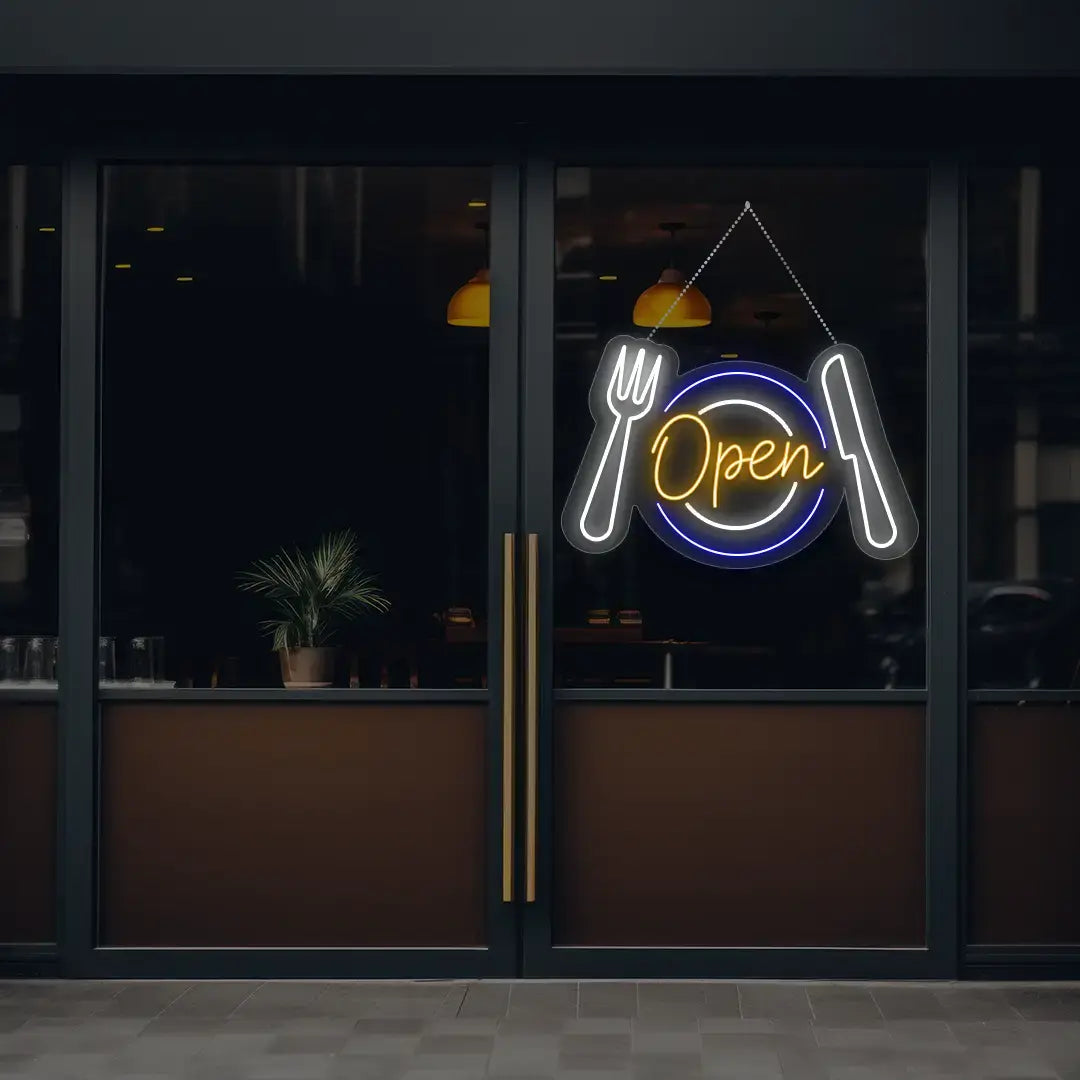 Diner Open Neon Sign