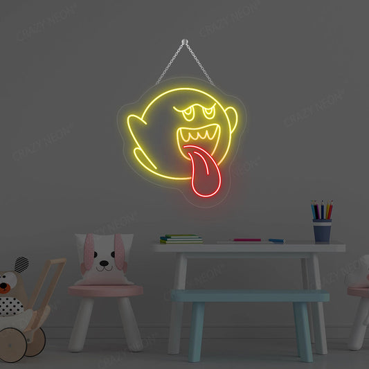 Cute Ghost Neon Sign