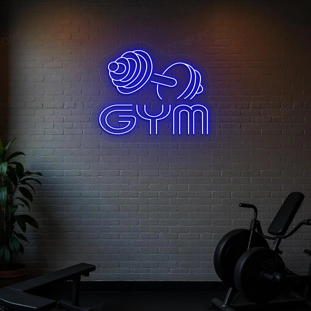 Gym Dumble Neon Sign