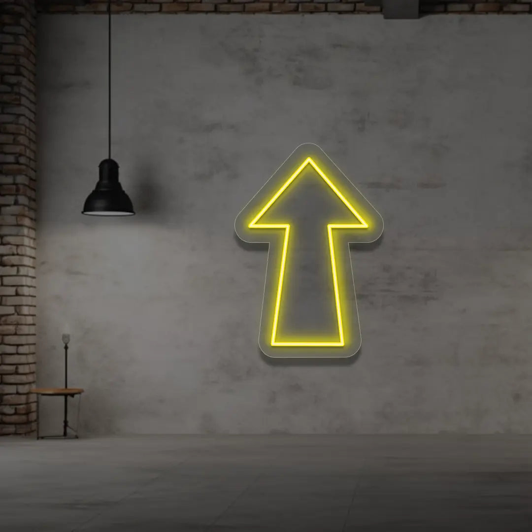 UP Arrow Neon Sign