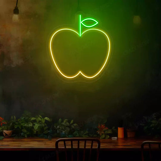 Apple Neon Sign