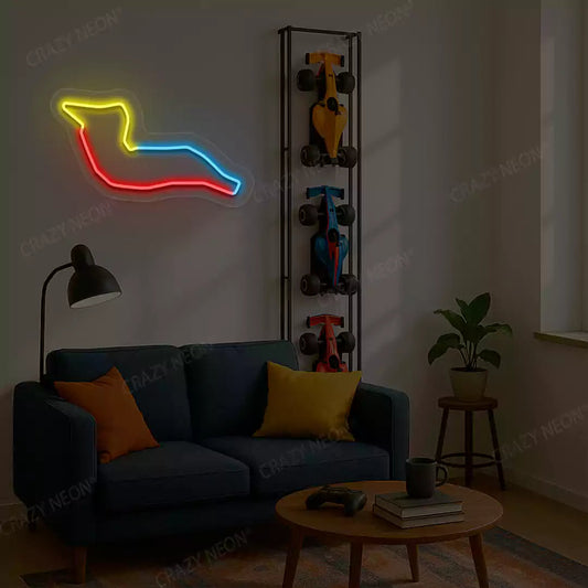 Imola Grand Prix Circuit Neon Sign
