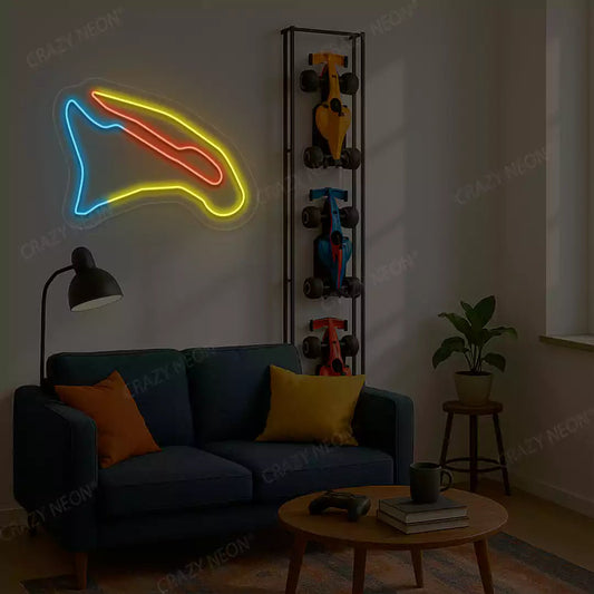Magny Cours Grand Prix Circuit Neon Sign
