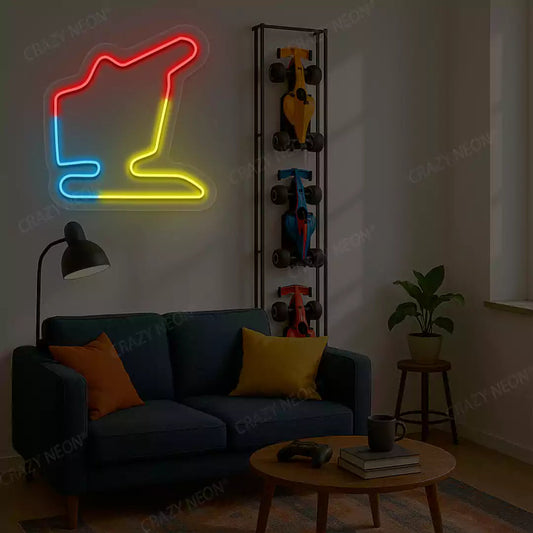 Hungarian Grand Prix Circuit Neon Sign