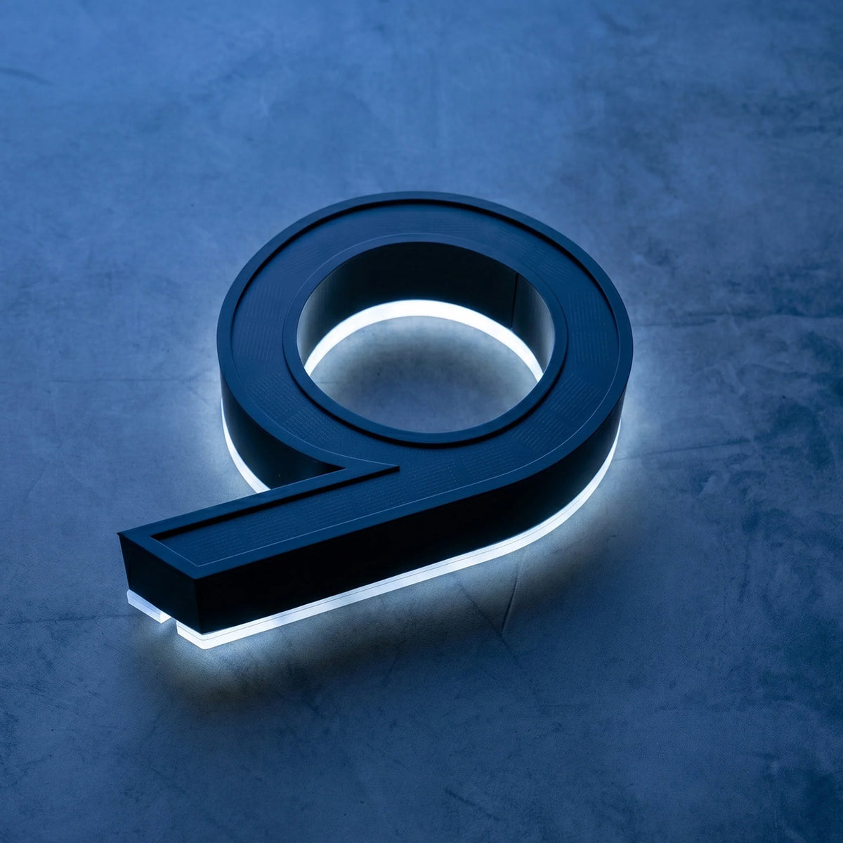 Solar House Number Light – Self-Charging, No Wiring