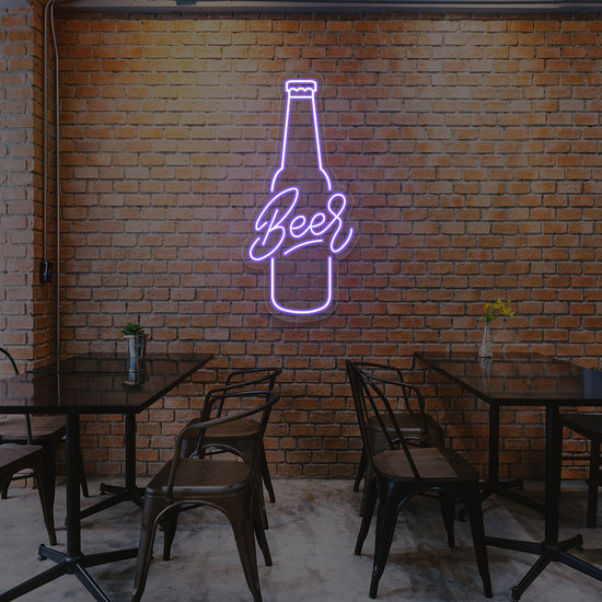 Beer Pint Bar Neon Sign
