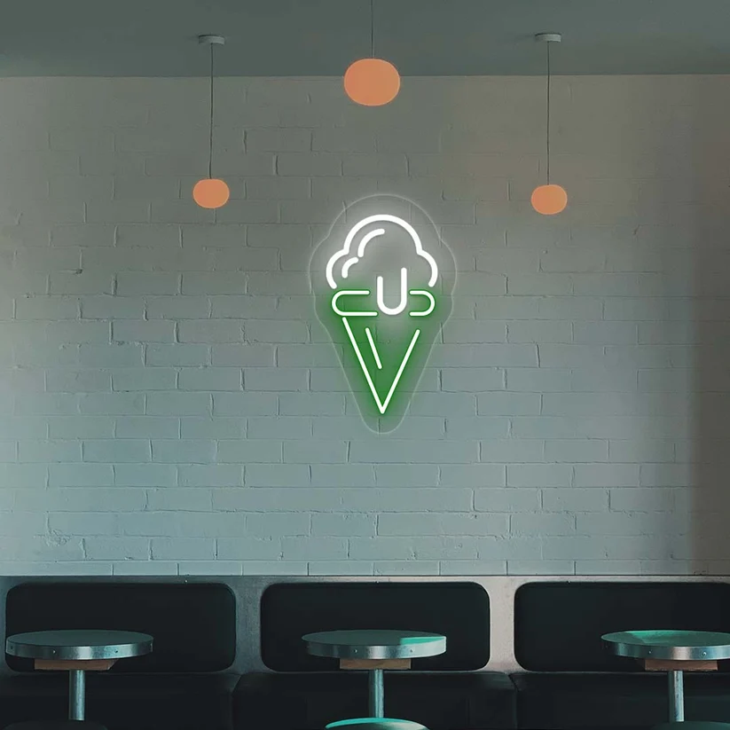 Ice Cream Neon Sign
