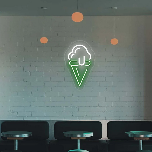 Ice Cream Neon Sign