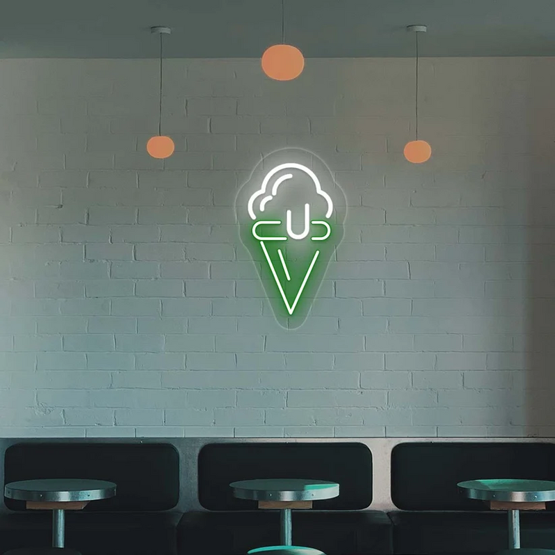 Ice Cream Neon Sign