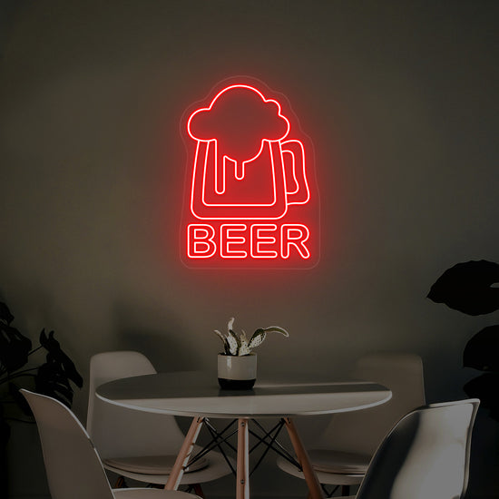 Beer Mug Bar Neon Sign