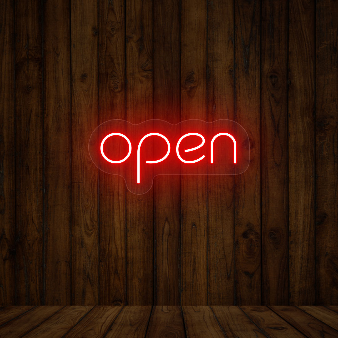CRAZY NEON Open LED Neon Sign Single Color