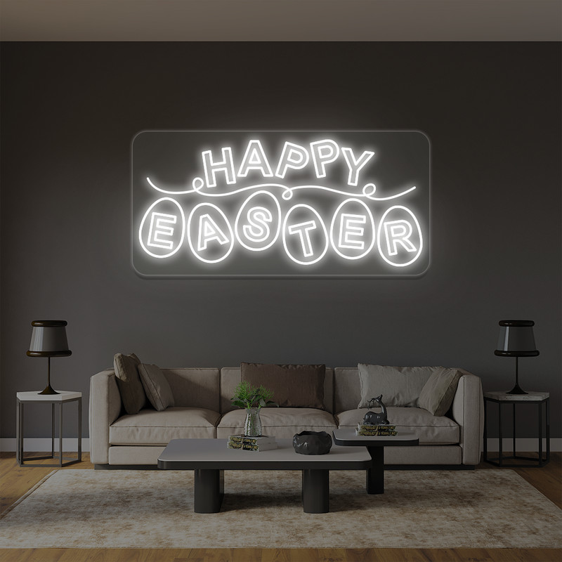 Happy Easter Neon Sign