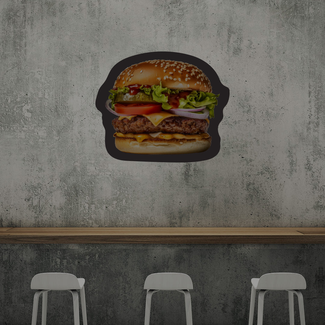 Burger Illuminated Sign
