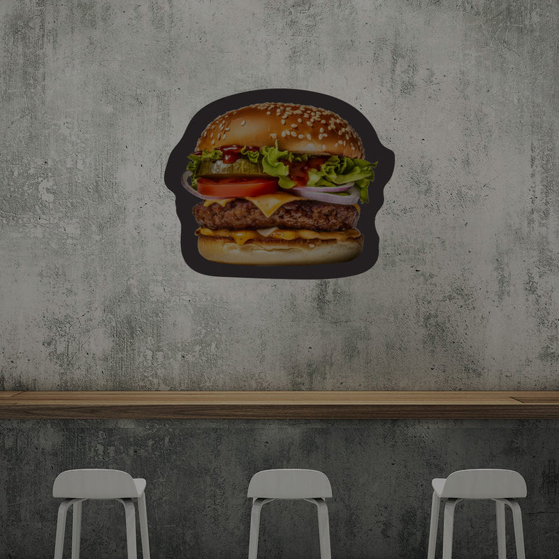 Burger Illuminated Sign