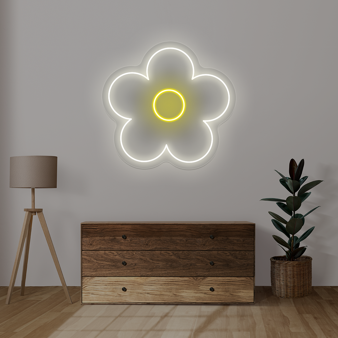 Flower Neon Sign
