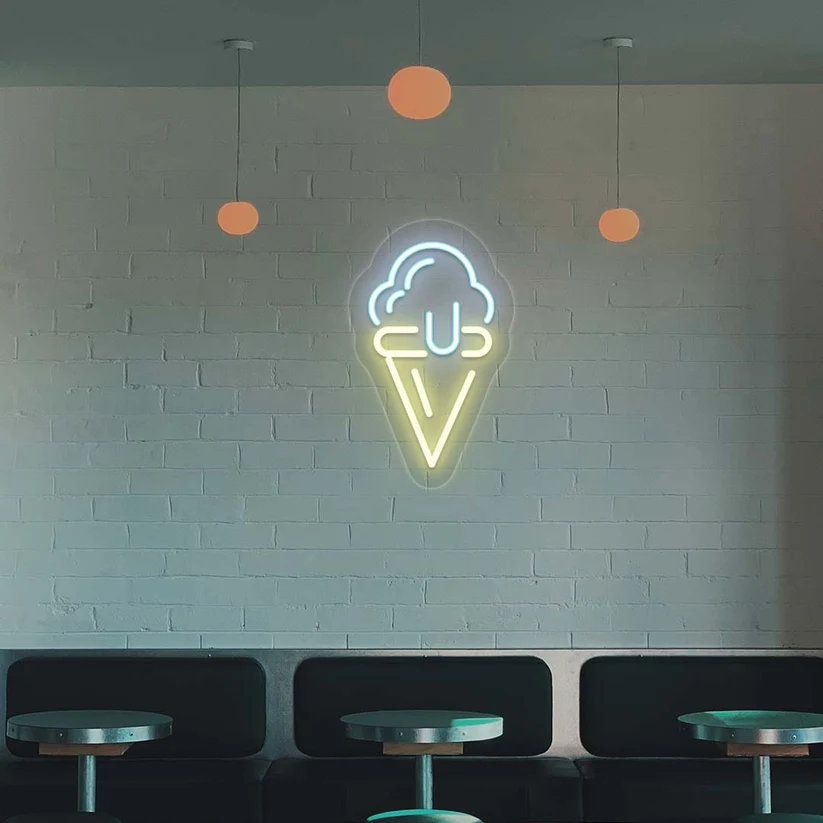 Ice Cream Neon Sign