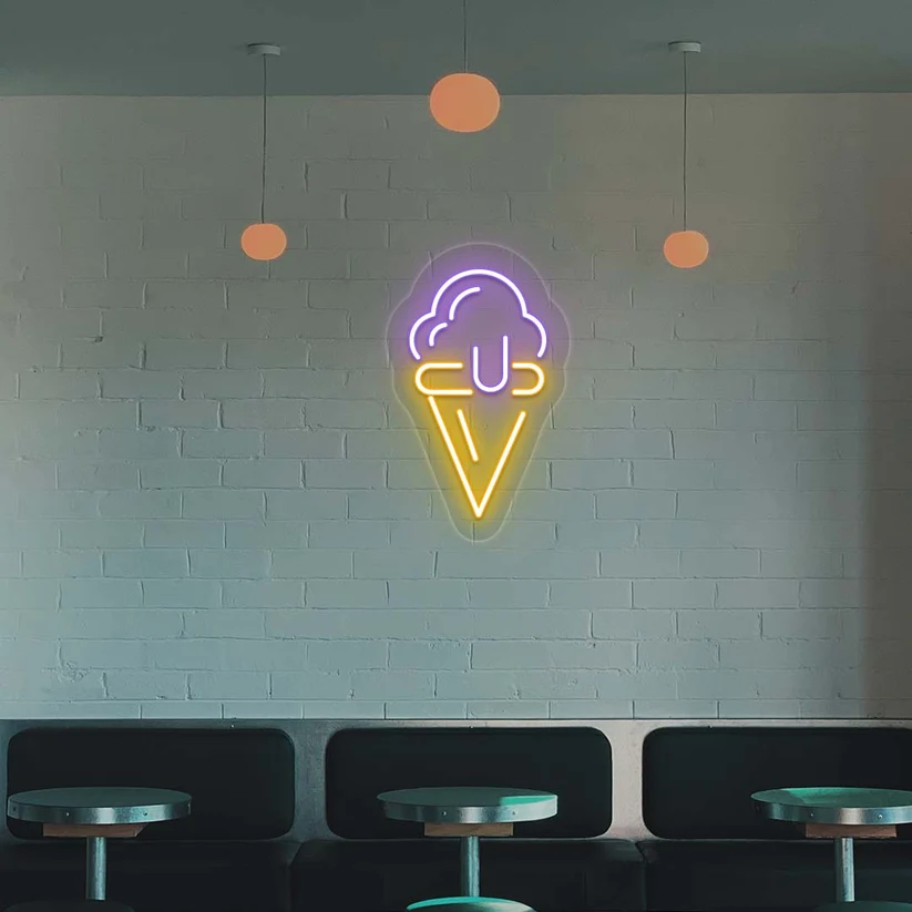 Ice Cream Neon Sign