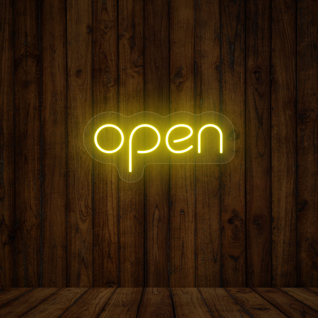 CRAZY NEON Open LED Neon Sign Single Color