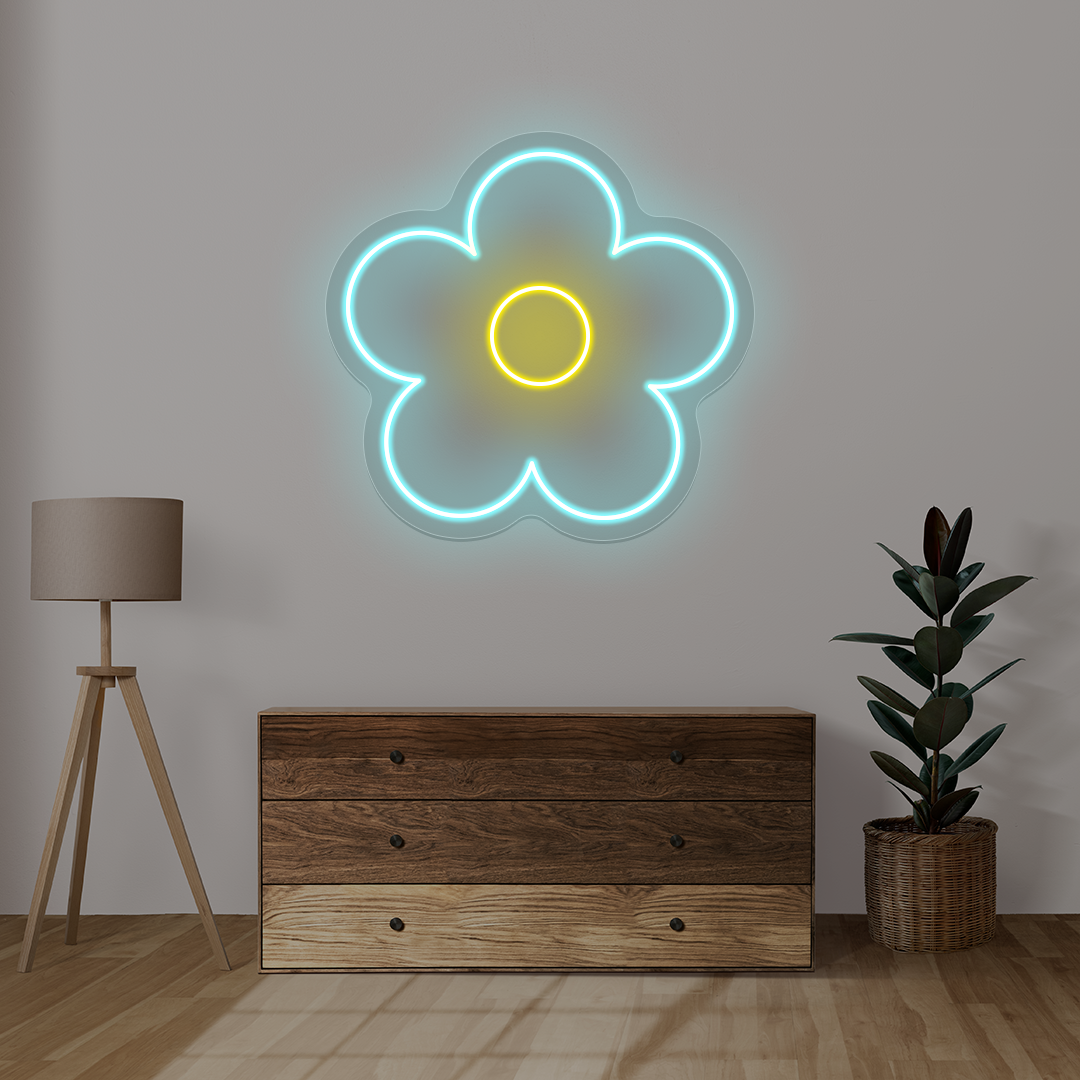 Flower Neon Sign