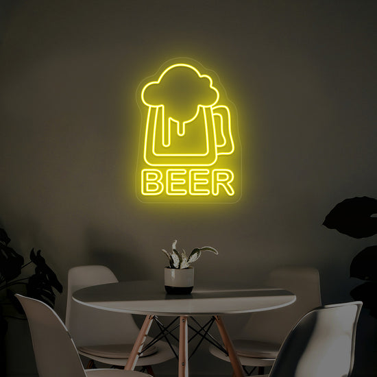Beer Mug Bar Neon Sign