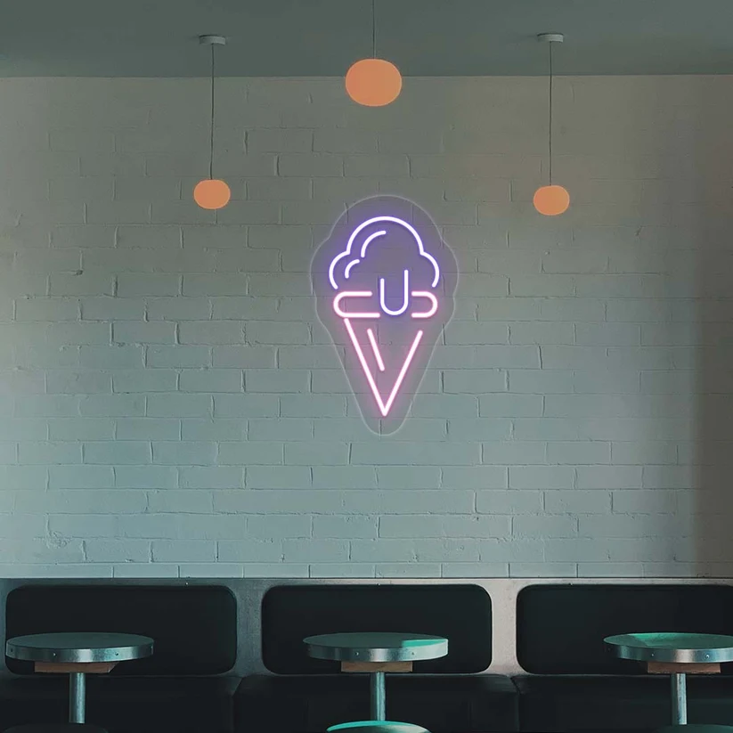Ice Cream Neon Sign