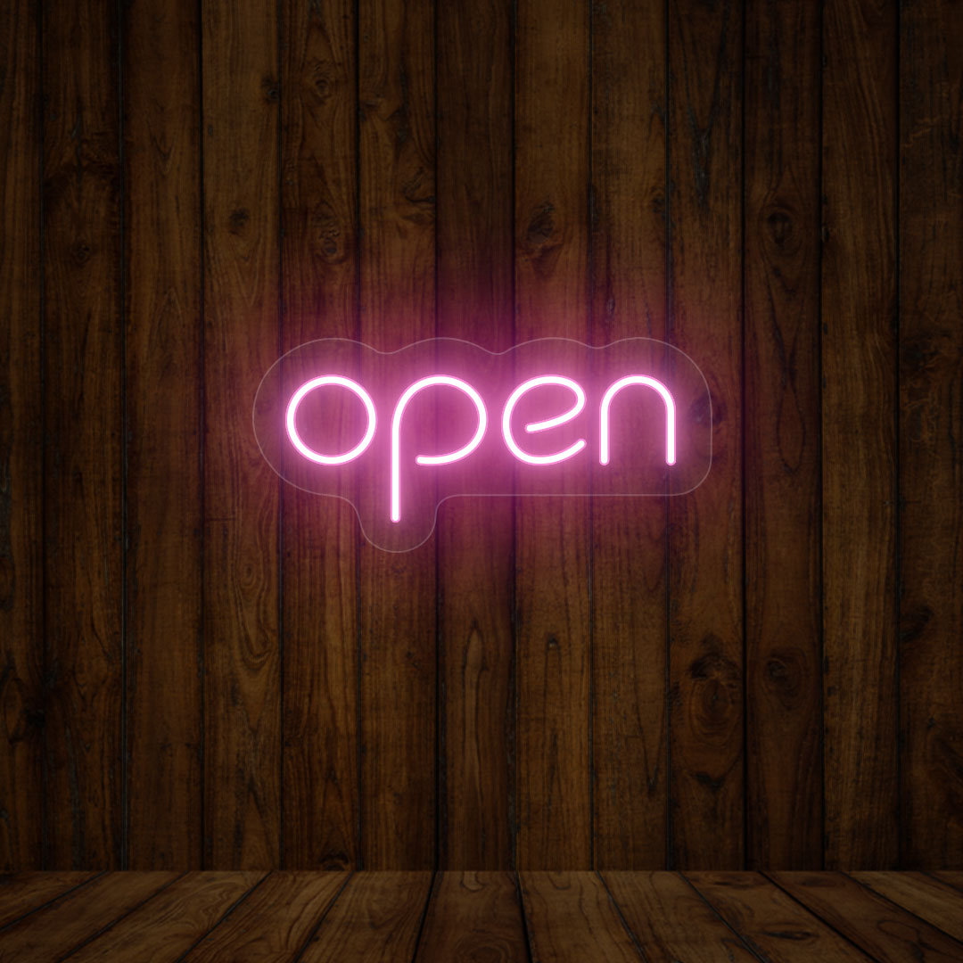CRAZY NEON Open LED Neon Sign Single Color