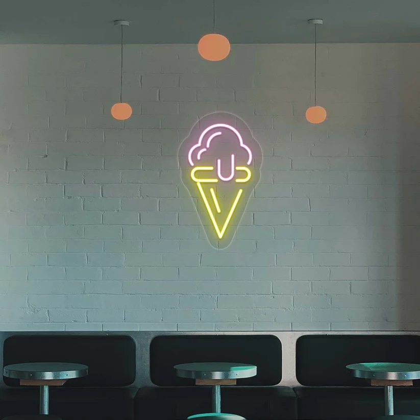 Ice Cream Neon Sign