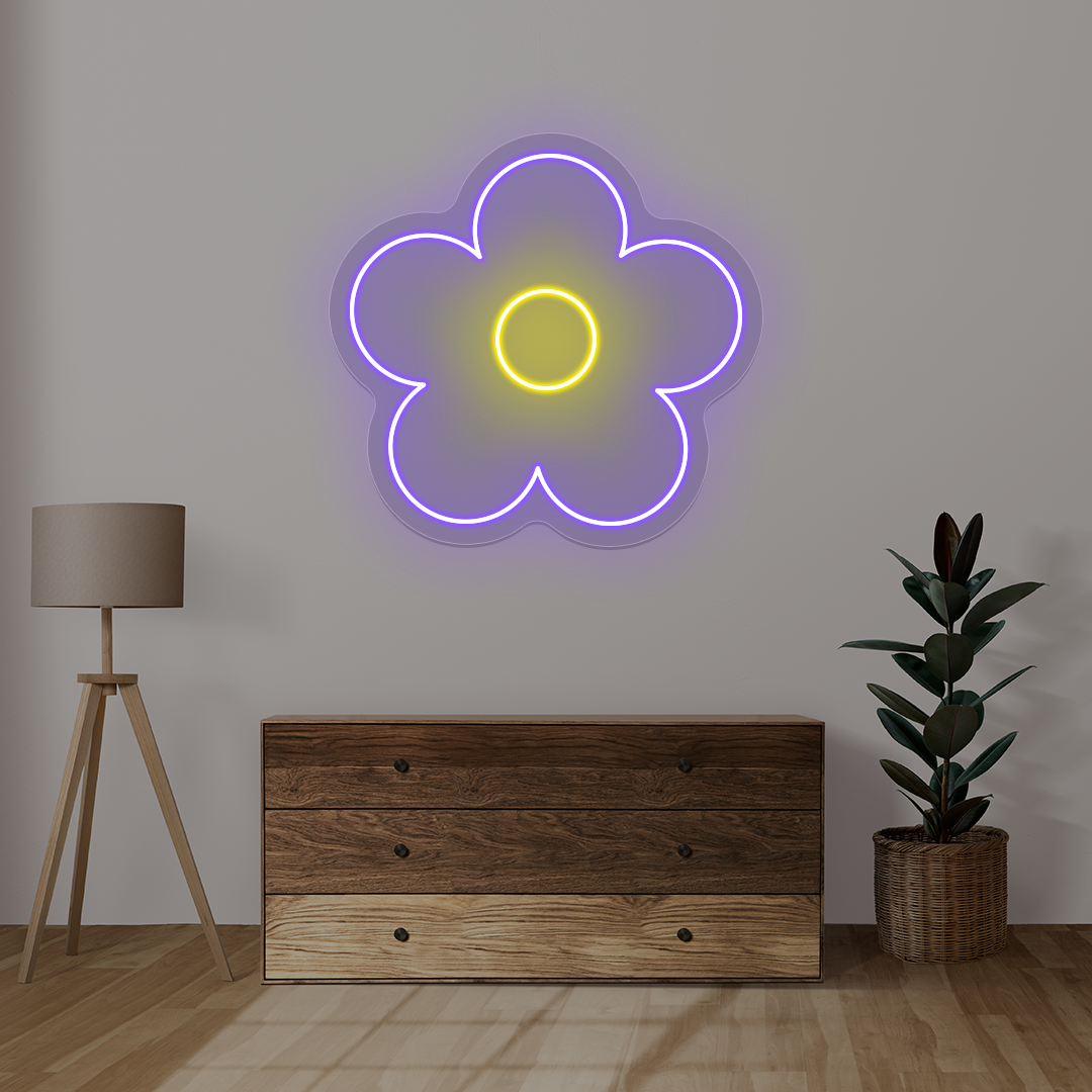 Flower Neon Sign