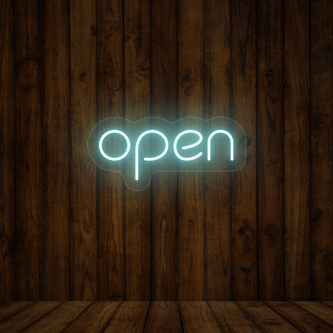 CRAZY NEON Open LED Neon Sign Single Color