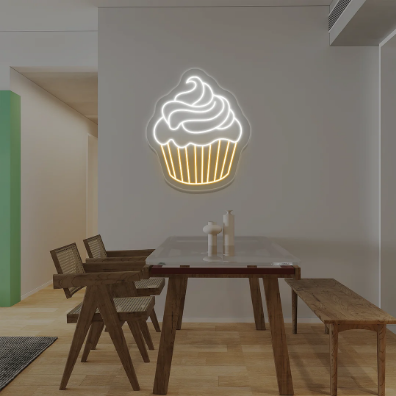 Cupcake Neon Sign