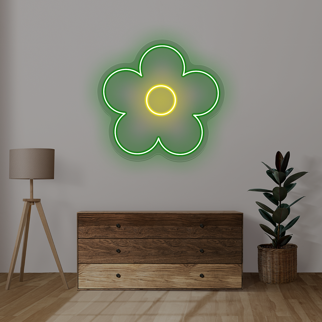 Flower Neon Sign