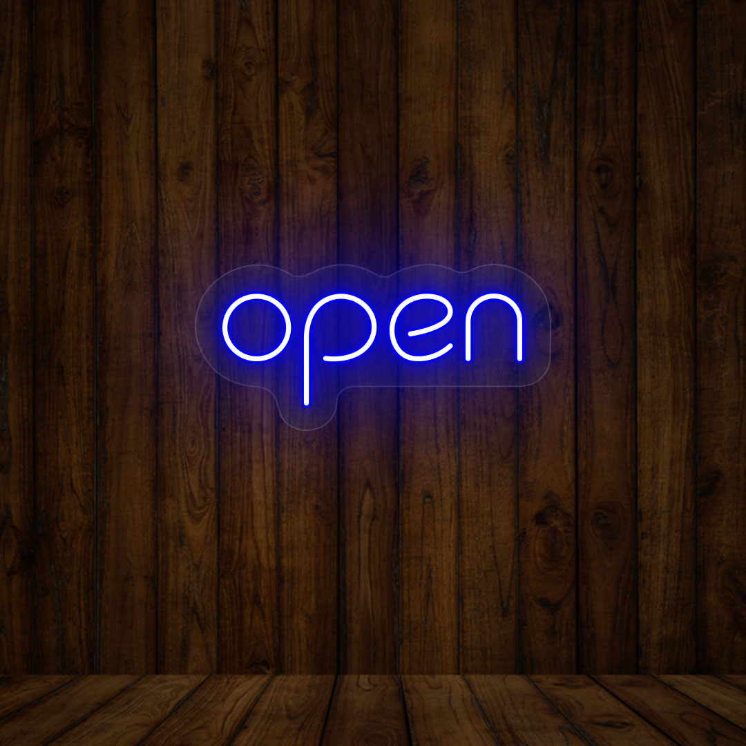 CRAZY NEON Open LED Neon Sign Single Color