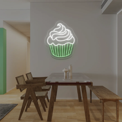 Cupcake Neon Sign