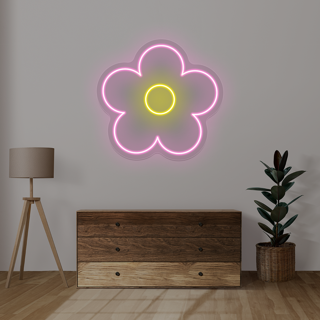 Flower Neon Sign