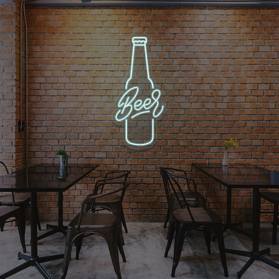 Beer Pint Bar Neon Sign