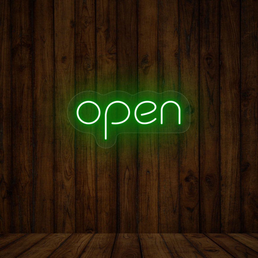 CRAZY NEON Open LED Neon Sign Single Color