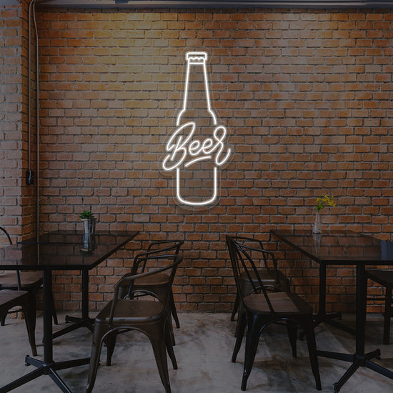 Beer Pint Bar Neon Sign