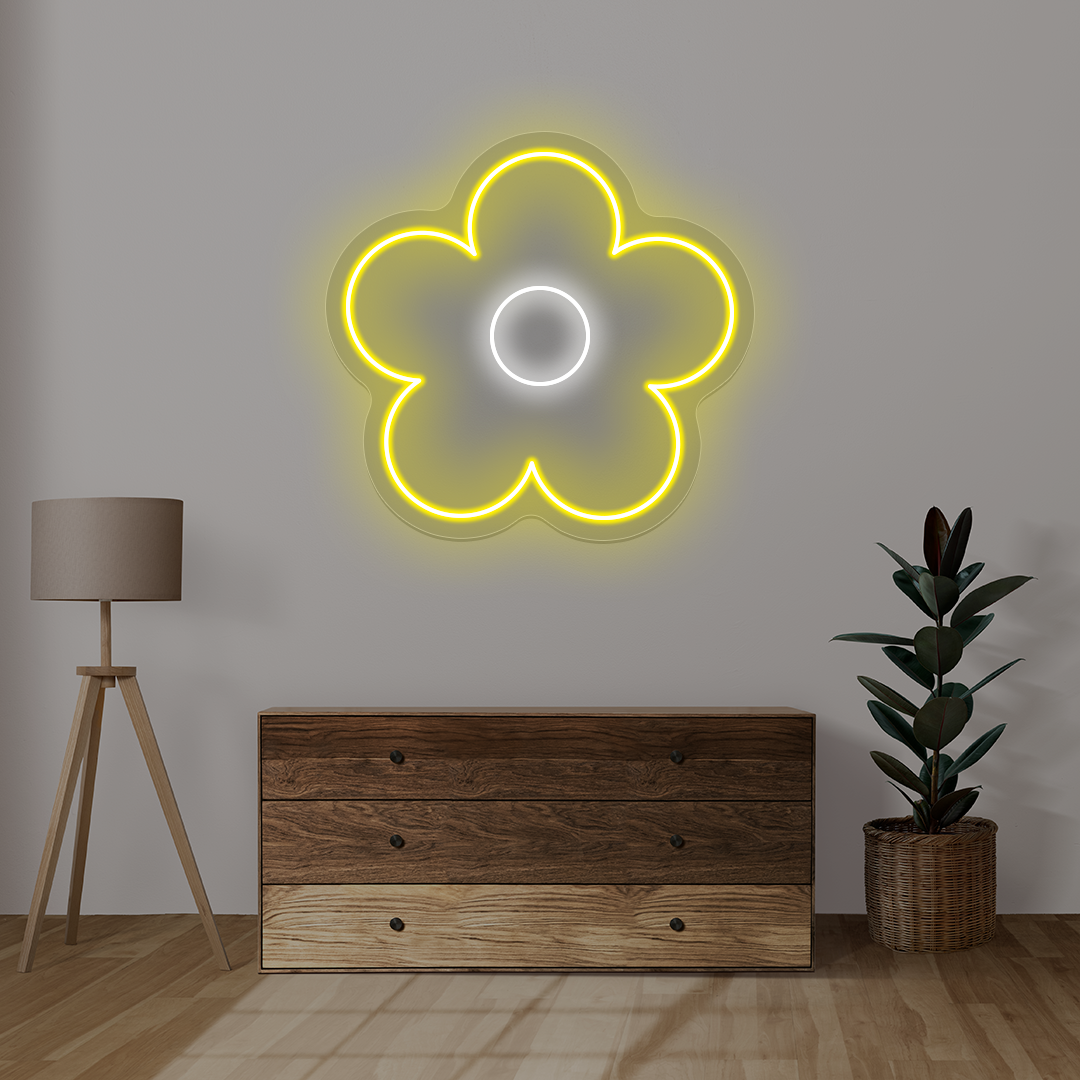 Flower Neon Sign