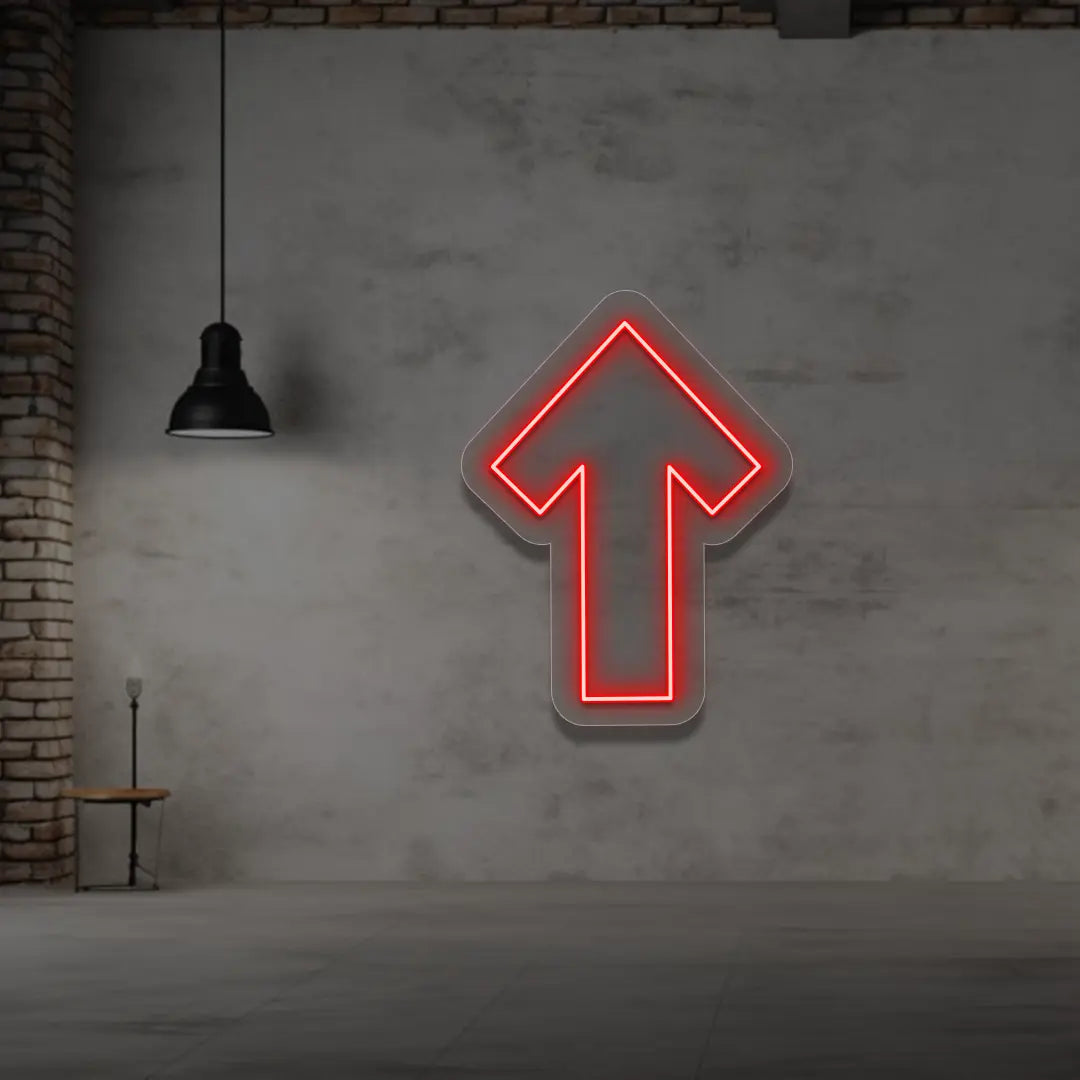 UP Arrow Neon Sign
