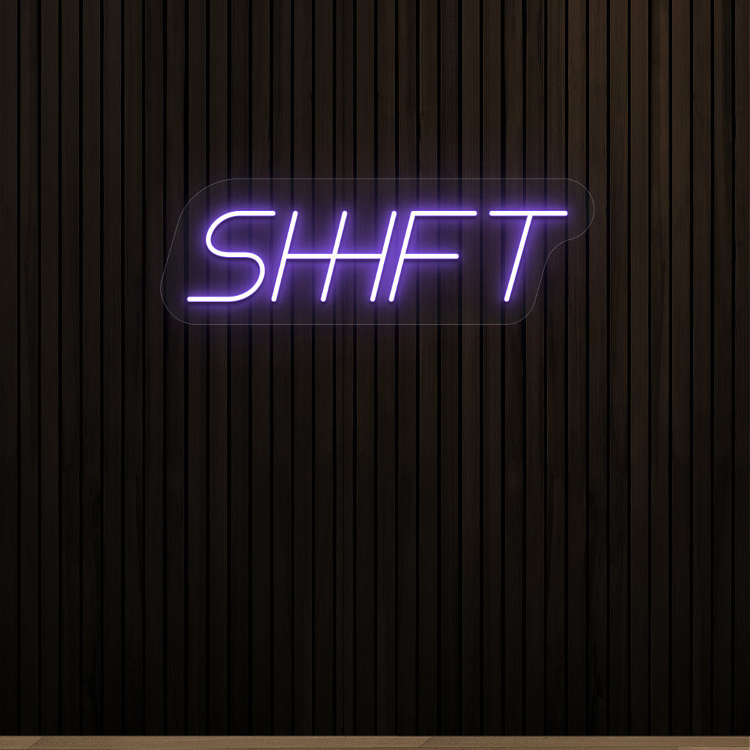 Shift Vintage Neon Sign