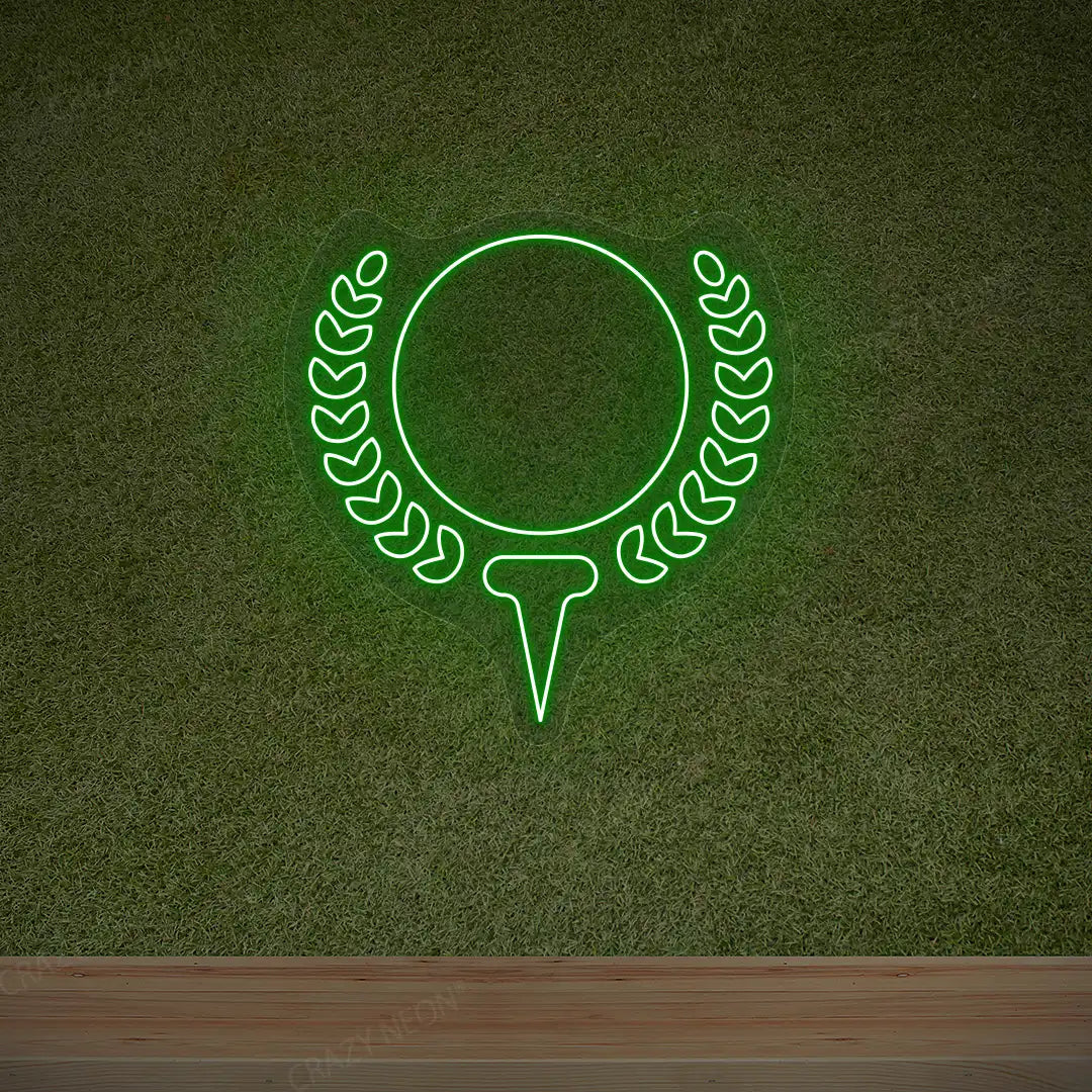 Golf Ball Neon Sign