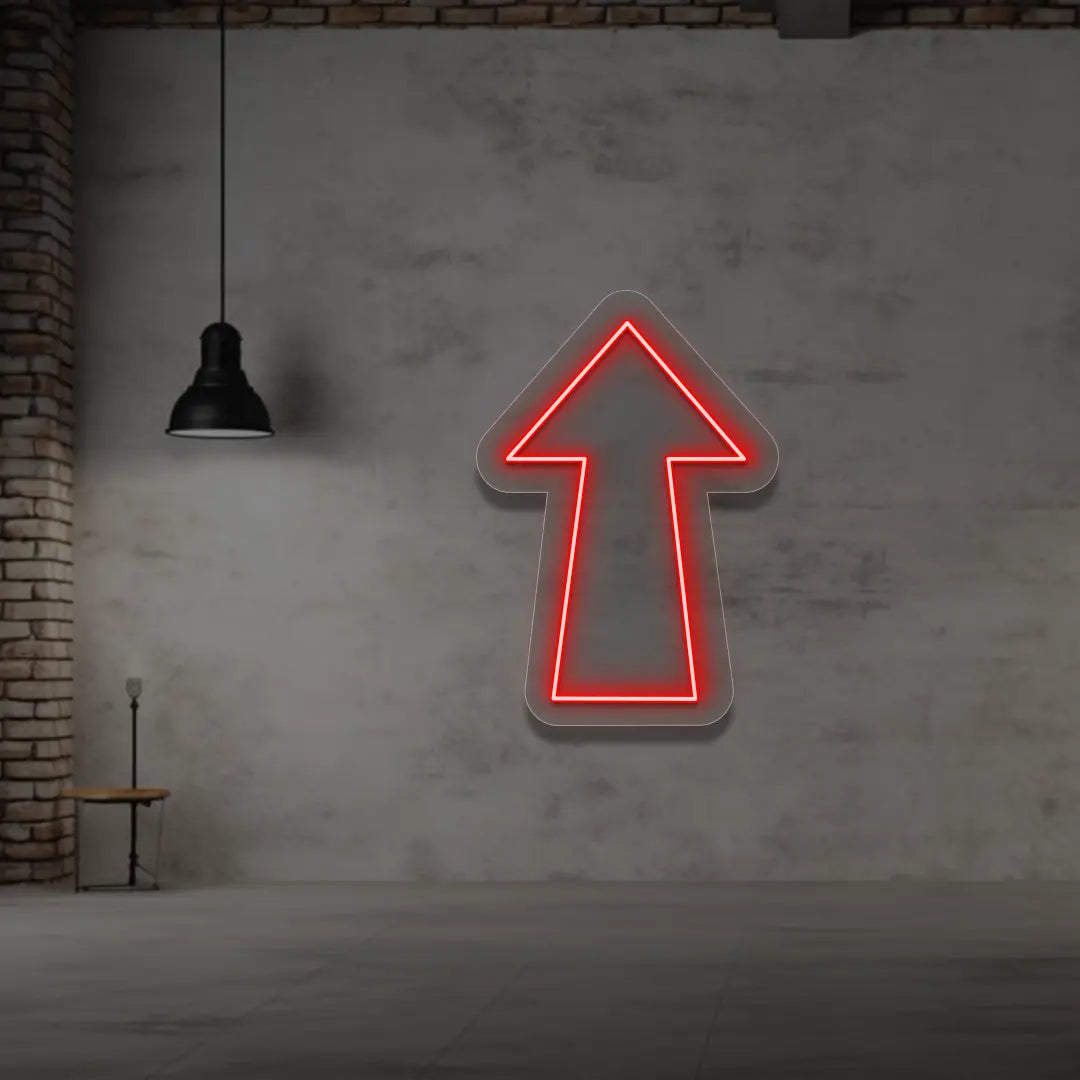 UP Arrow Neon Sign