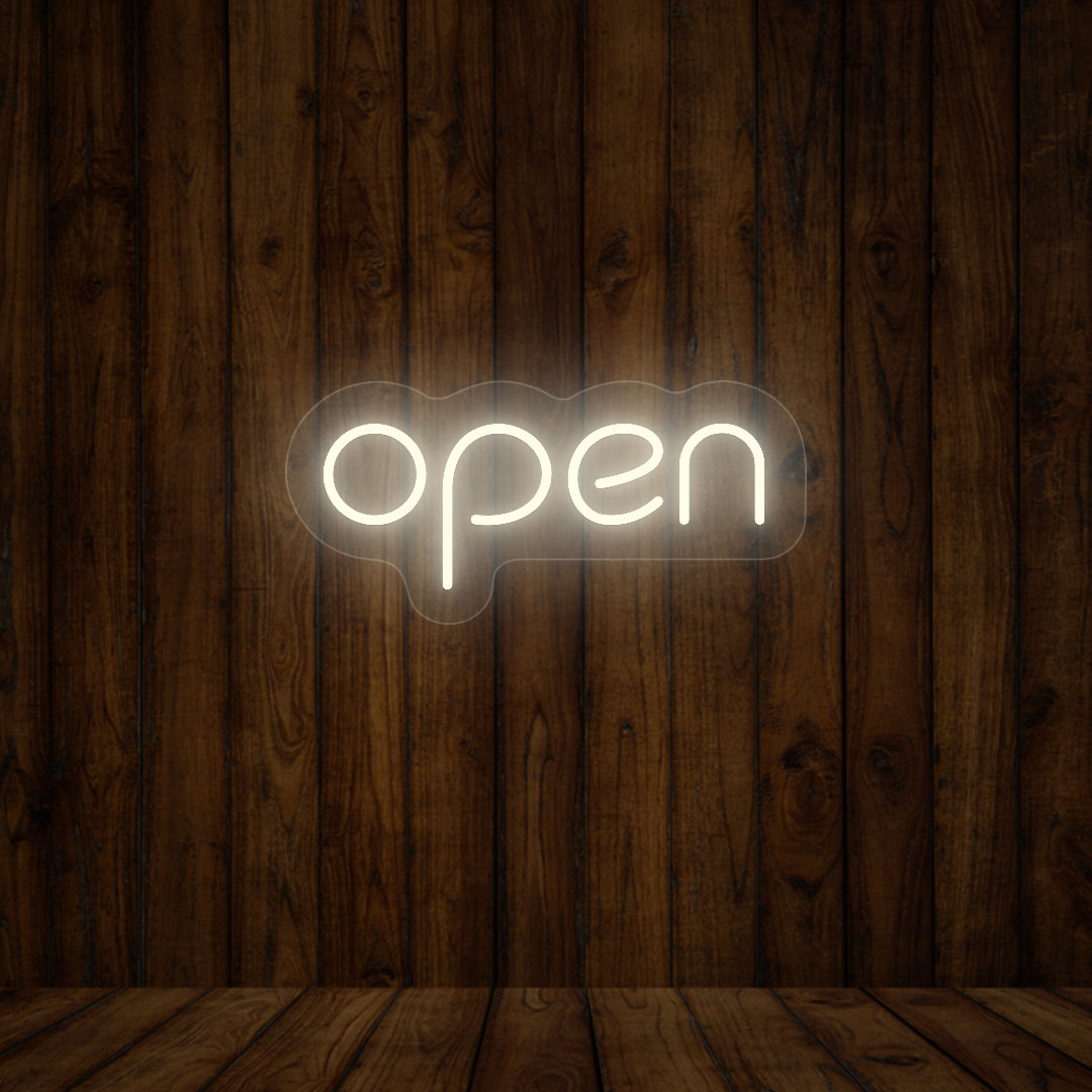 CRAZY NEON Open LED Neon Sign Single Color
