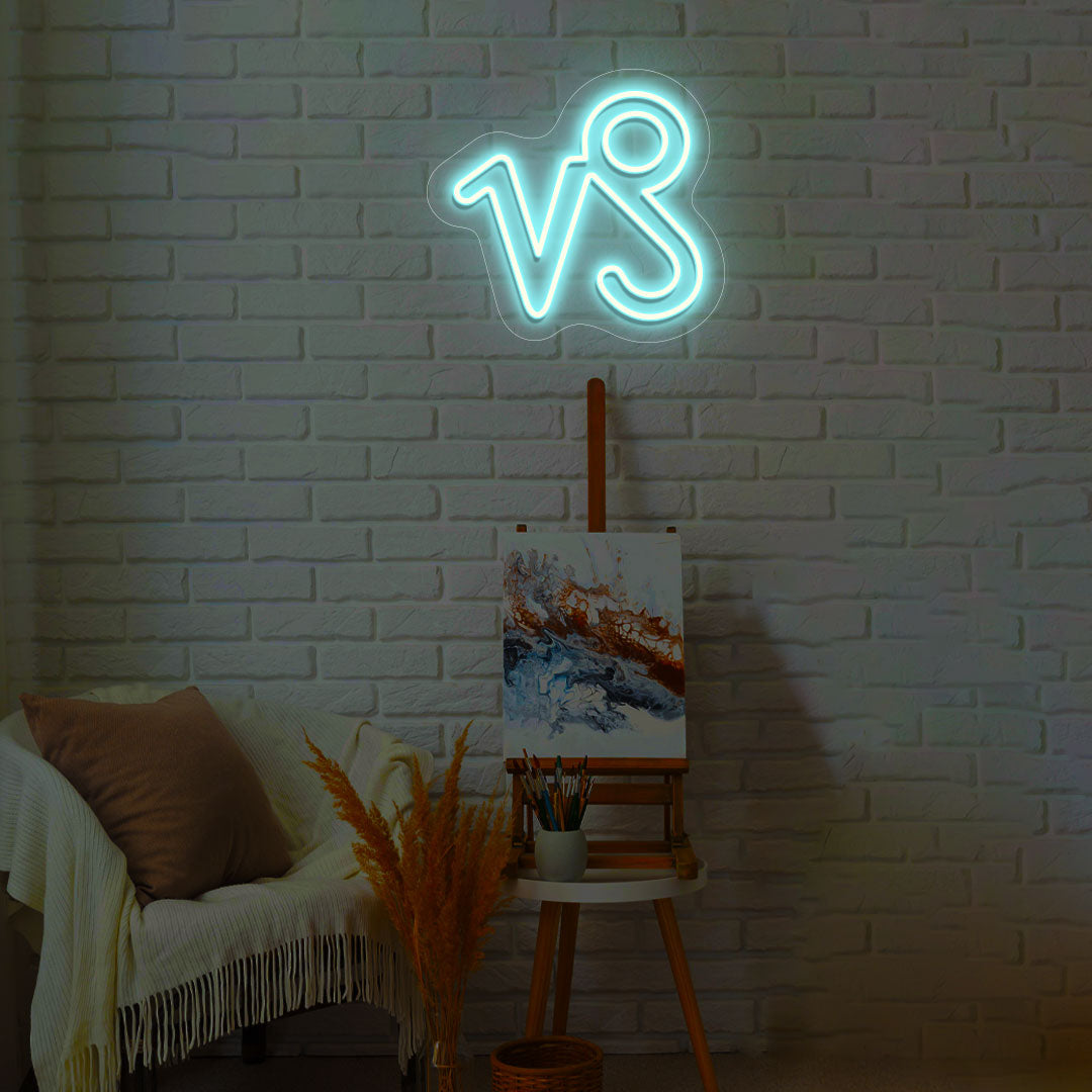 Capricorn Zodiac Neon Sign