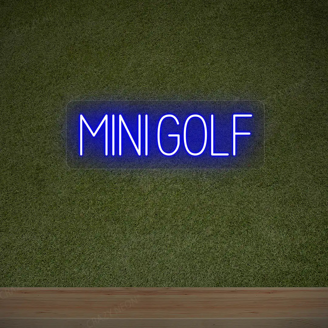 Mini Golf Neon Sign