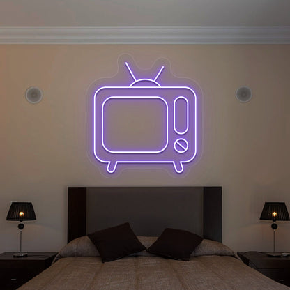Retro TV Vintage Neon Sign