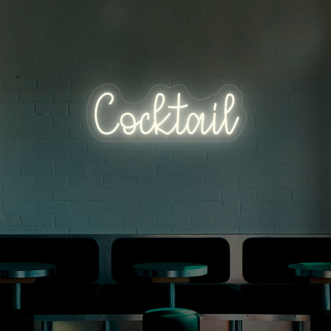 Crazy Cocktail Bar Neon Sign